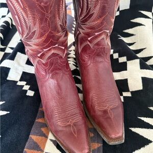 Shyanne Red Western Cowboy Boots